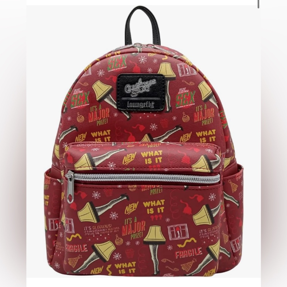 Loungefly A Christmas Story backpack